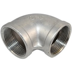 1-1/2″ NPT Female Threaded Elbow 90 Degree Stainless Steel 304 Pipe Fitting
