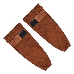 VEVOR Leather Welding Sleeves Heavy Duty Cowhide Flame Resistant Work Sleeves
