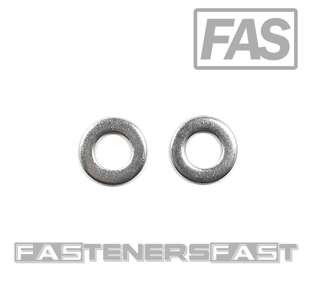 (100) M8 DIN125A Stainless Steel Flat Washer 8mm DIN 125 A2 (QTY:100 Pieces)