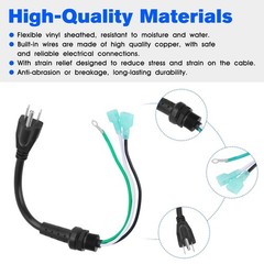 RO6G 100641 Backpack Vacuum Power Cord Replacement for Proteam Vacuums