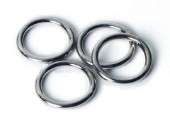 Round Welded Type 316 Stainless Steel High Quality Size 5/32″x2″ & 3/16″x2″ Ring