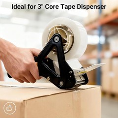 12 Rolls Shipping Packaging Box Packing Sealing Tape 2 mil 2″ x 110 Yard 330FT
