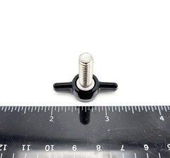 Samsung Q Speaker Rear Mount Thumb Screw Bolts Black Tee Wing Knob 4 Pack