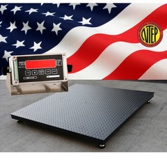 USA Made Floor Scale 48″x48″ 2500 lb NTEP Legal for Trade Platform Scale NEW