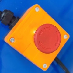 220V Axial Flow Fan 24in Spray Booth Paint Fumes Blower 1450rpm 1500W