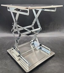 8″ x 8″ Lab Jack Scissor Stand Platform – 10.5″ Height – 25kg/55lbs New