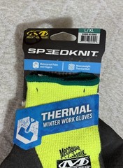 Mechanix Wear Speedknit Thermal Winter Work Gloves Waterproof Heavyweight L/XL