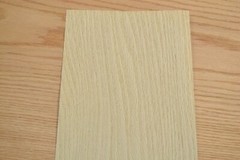 Bleached Red Oak Wood Veneer Sheet 7 x 19 inches 1/42nd thick L2308-05