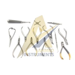 Set of Orthodontic Instruments of 13 pieces – Stainless Steel