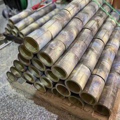1pcs Tin Bronze Tube Tin Bronze Pipe Length 100mm / 200mm Select Size