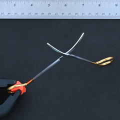 V. Mueller MO1601-001 Metzenbaum Dissecting Scissors Curved B/B 7 in