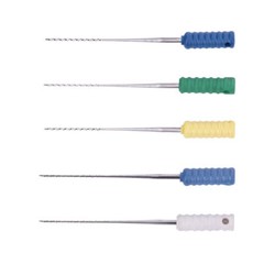 5x Dental Stainless Steel Barbed Broaches 25mm Files Endo Root Canal Needles