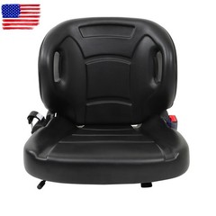 New For Toyota Forklift Seat With Seatbelt & Switch Adjustable Back Universal