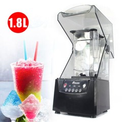 2600W Heavy-duty Commercial Blender With Shield Quiet Sound Enclosure 1.8L 110V