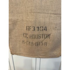 Jute Burlap Coffee Bag Sack Cafe de Costa Rica La Lapa Parrot Bird JL