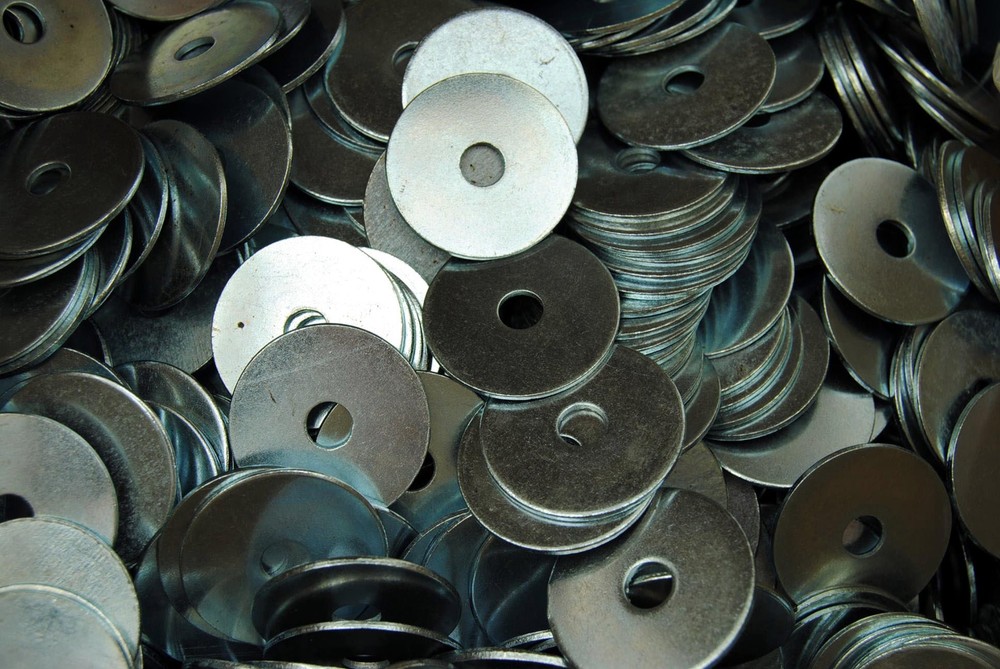 (400) Oversized Fender Washers 1/4 x 1-1/4 OD – Zinc Plated