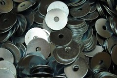 (400) Oversized Fender Washers 1/4 x 1-1/4 OD – Zinc Plated