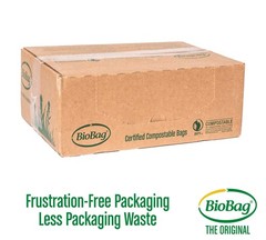 Biobag Usa 100 Certified Compostable Shopping Bags 12 Lb Capacity 500 Count
