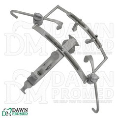 Dingman Mouth Gag Retractor With Blades Set Dental Instruments German Grade