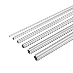 6pcs 304 Stainless Steel Tube 1mm-6mm OD 0.15mm/0.6mm Thick 300mm Length