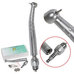 1-10 YABANGBANG Dental High Speed Handpiece / +4Hole Swivel Coupler For KaVo GD4