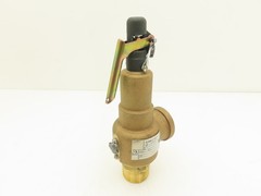 Kunkle 6010FFM01-LM Pressure Relief Safety Valve 1-1/4″ Male NPT Set 20psi Brass