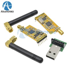 APC220 Wireless RF serial Data Modules With Antennas USB Converter