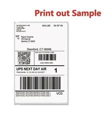6 Rolls DYMO 4XL Direct Thermal Shipping Labels 4×6 1744907 Compatible 220/Roll