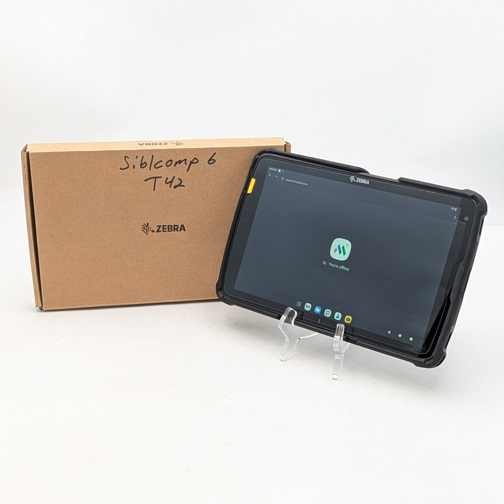 Zebra ET40AB Mobile Barcode Scanner 64GB (ET40AB-001C1B0-NA) SEE DESCRIPTION