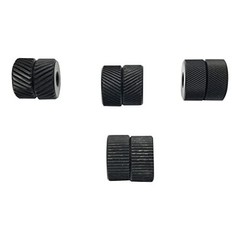 4 PAIR KNURLING WHEEL KIT WITH 3 DIAMOND & 1 STRAIGHT KNURLS (2220-0030)