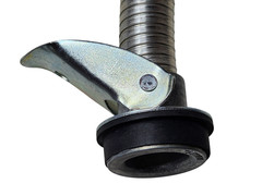Minor DENT Vintage USMC Compression CLAMP Flexible Spout Nozzle HIGH FLOW & CAP