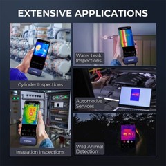 New products in 2026 Topdon TC001 Thermal Imaging Camera 256×192 IR Resolution
