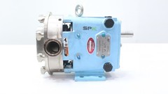 Spx Waukesha 018 U1 R2 Stainless Rotary Positive Displacement Pd Pump