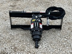 PROWORKS 15-30 GPM Auger Drive with 9” Wide Bit Skid Steer 2” Hex Planetary USA