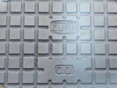 Zurn CO2510-NH4 4 Inch Non Adjustable Cleanout Floor Drain Access Cover Assembly