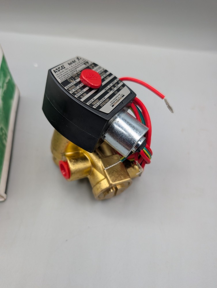 ASCO REDHAT EF8321G001 Redhat 120v 1/4″ 3 Way Solenoid Valve