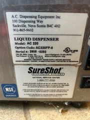 Sure Shot Dispensing Systems Model AC220