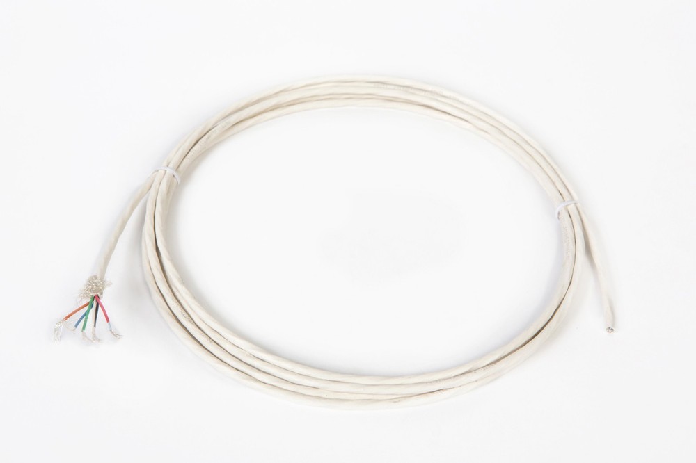 10 Ft 22AWG AWG Shielded Silver Plated PTFE Wire Twisted Pair 19 strand Cable.