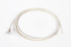 10 Ft 22AWG AWG Shielded Silver Plated PTFE Wire Twisted Pair 19 strand Cable.