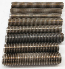 3/4″-10 THREAD STUDS (LOT OF 8) ASSORTED LENGTHS 3-1/2″ TO 4-1/2″