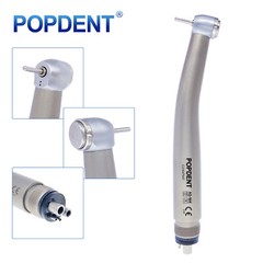 10pcs POPDENT NSK PANA MAX Style Dental High Speed Handpiece Push Button 4 Hole