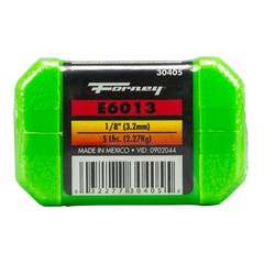 Forney Gardner Bender 30401 E6013 Welding Rod, 1/8-Inch, No Color