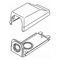 NEW Wiremold 2310A-WH , NM Entrance End Fitting – White