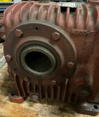 Ex-cell-o CONE DRIVE GEAR REDUCER CSMU30-2 100:1 1hp Reliance Motor 1680rpm 230v