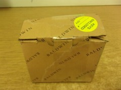 NEW Baldwin 8285.003 Single Cylinder Lifetime Brass *FREE SHIPPING*