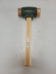 Garland USA 31004 Split Head Hammer 2″ Rawhide Face Size 4