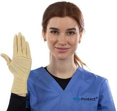 GripProtect Ultra 8 Mil Latex Exam Gloves – GP5701, GP5702, GP5703, GP5704