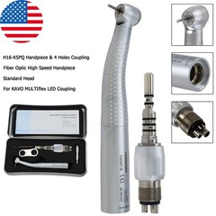COXO Dental High Speed Handpiece Fiber Optic For KAVO MULTIflex Coupler 4 6 Hole