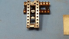 (10 PCs) IC SOCKET , 18 PIN , CAMBION, DIP , THROUGH_HOLE, Kynar Film Protected
