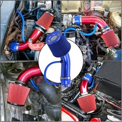 3” Cold Air Intake Kit Aluminum Automotive Cold Air Intake Pipe Filter Induc…